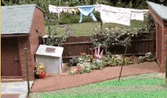 GosbertonCottagecoalbunkerinbackgarden